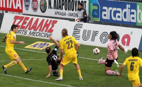 Με ισοπαλία «γλίτωσε» ο ΠΑΟΚ στην Τρίπολη