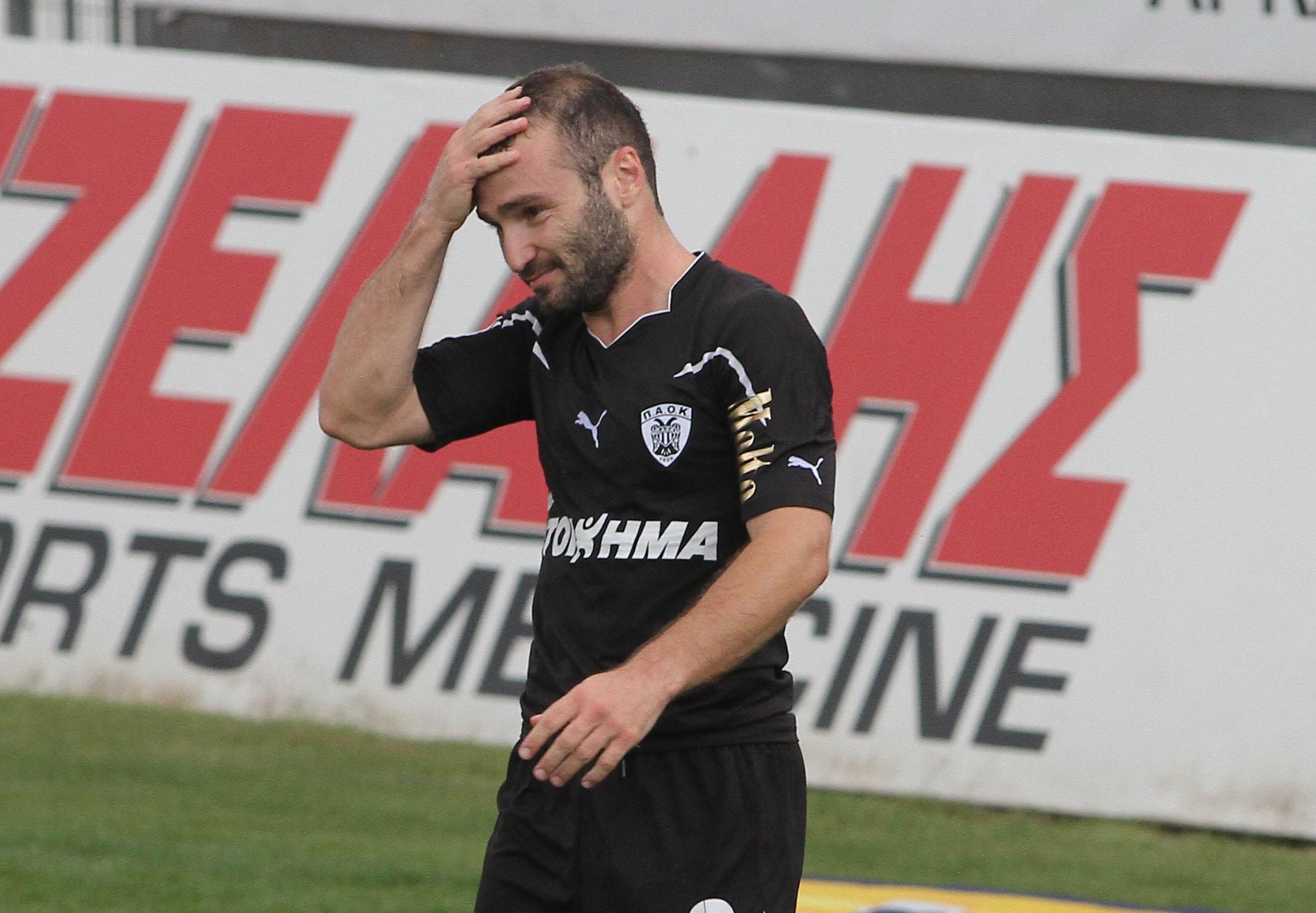 Για «κακή παρένθεση» μιλάνε στον ΠΑΟΚ για… ατυχία ο Σαλπιγγίδης