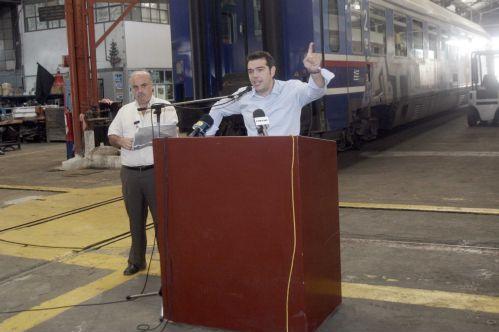 «Ξεπούλημα» του ΟΣΕ καταλογίζει στην κυβέρνηση ο Αλέξης Τσίπρας