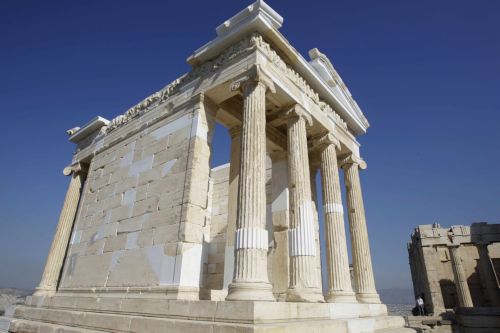 Χωρίς σκαλωσιές επιτέλους ο ναός της Αθηνάς Νίκης