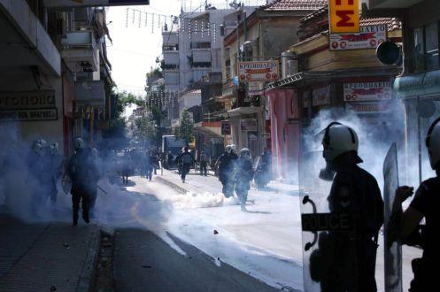 Επεισόδια στο κέντρο των Σερρών πριν το ματς Πανσερραϊκός-Ολυμπιακός