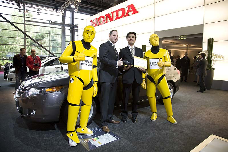 Βραβείο Καινοτομίας του EuroNCAP για σύστημα ενεργητικής ασφάλειας της Honda