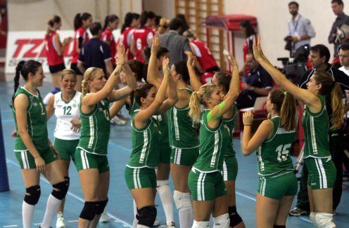 Με 3-0 σετ έφυγαν οι «πράσινες» από το κλειστό του Ρέντη