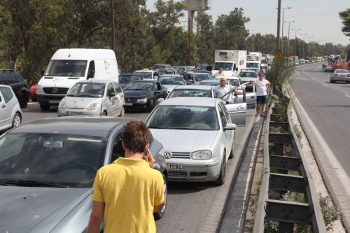 Πολύωρη διακοπή στην κυκλοφορία στην περιοχή του Αλμυρού Βόλου λόγω ατυχήματος