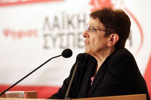 «Προξενητές και αριστερούτσικοι» θέλουν συμμετοχή σε κυβέρνηση συνεργασίας, λέει η Αλ.Παπαρήγα