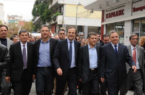 Ψευτοδίλημμα χαρακτηρίζει ο Αντώνης Σαμαράς το «Παπανδρέου ή χρεοκοπία»