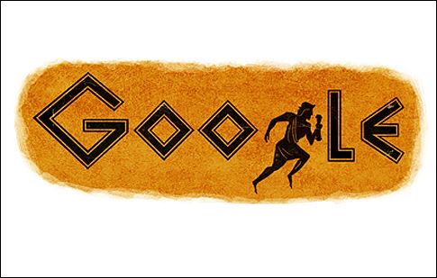 Η Google τιμά το Μαραθώνιο με «αρχαιοπρεπές» λογότυπο