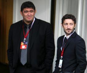 Ομιλία Κωνσταντινίδη στους παίκτες του ΠΑΟΚ