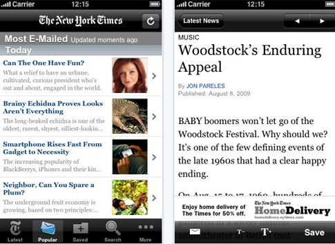 Ειδική έκδοση για το iPad λανσάρουν οι New York Times