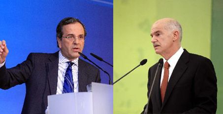Πρώτη σκληρή «μονομαχία» Παπανδρέου – Σαμαρά εν όψει των εκλογών