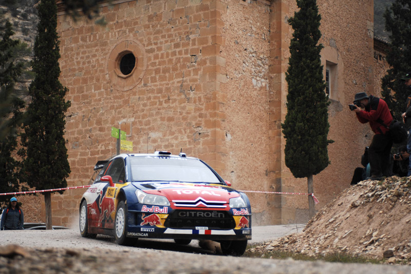 WRC – Ράλι Ισπανίας 2010, 9η ΕΔ: Άλμα νίκης του Sebastien Loeb