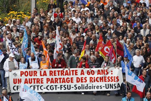 Νέες κινητοποιήσεις για τις 16 Οκτωβρίου ετοιμάζουν τα συνδικάτα στη Γαλλία