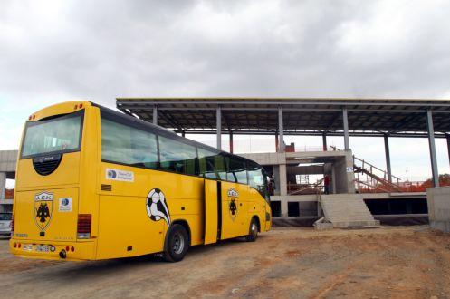 Αρχές Νοεμβρίου μετακομίζει στα Σπάτα η ΑΕΚ