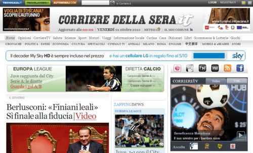 Διήμερη απεργία των δημοσιογράφων στην Corriere della Sera