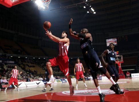 Ανετη επικράτηση του Ολυμπιακού με 86-78 επί της Σαρλερουά