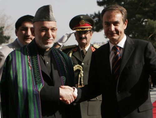 Αιφνιδιαστικά στο Αφγανιστάν ο Ισπανός πρωθυπουργός Χοσέ Θαπατέρο