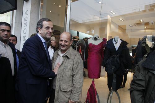 Περιοδεία στο Περιστέρι πραγματοποίησε την Παρασκευή ο Αντ.Σαμαράς