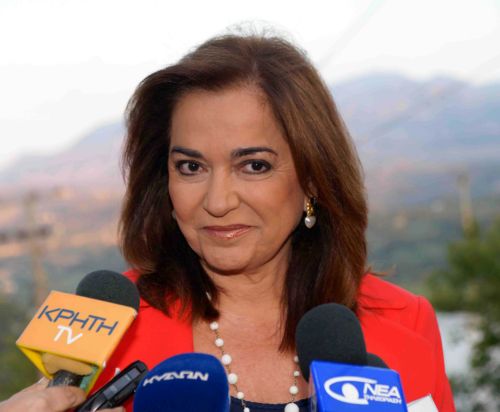 «Κάτι νέο» ξεκινά από την Κρήτη, δηλώνει η Ντόρα Μπακογιάννη