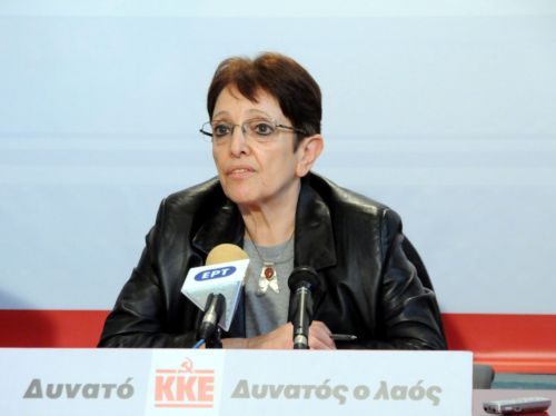 Επίκαιρη ερώτηση της Αλέκας Παπαρήγα για τη Σύνοδο του ΝΑΤΟ και τα ελληνοτουρκικά