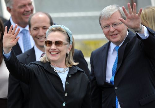 Στην Αυστραλία η Χίλαρι Κλίντον προς ενίσχυση της αμυντικής συνεργασίας