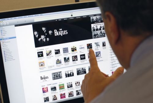 Οι Beatles στο διαδικτυακό δισκοπωλείο της Apple