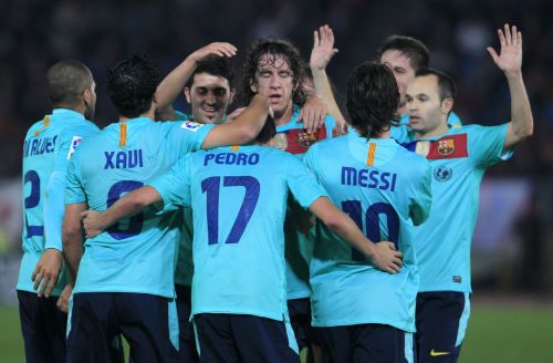 Με όλα της τα αστέρια έφτασε στην Αθήνα η Μπαρτσελόνα