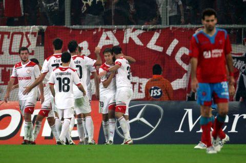 Ολυμπιακός και Μιραλάς χόρεψαν… πεντε – ζάλη τον Πανιώνιο