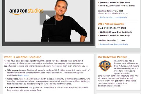 «Συνεργασία» Χόλιγουντ και Amazon με στόχο την παραγωγή ταινιών