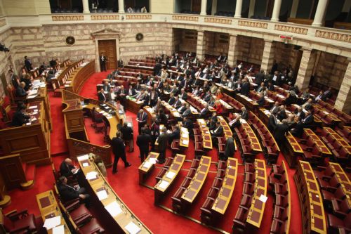 Θέμα επανάληψης της ψηφοφορίας για το Βατοπαίδι θέτει η ΝΔ