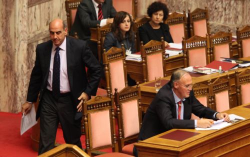 Αποχώρησε η ΝΔ από τη Βουλή, καταγγέλλοντας «σκευωρία» για το Βατοπαίδι