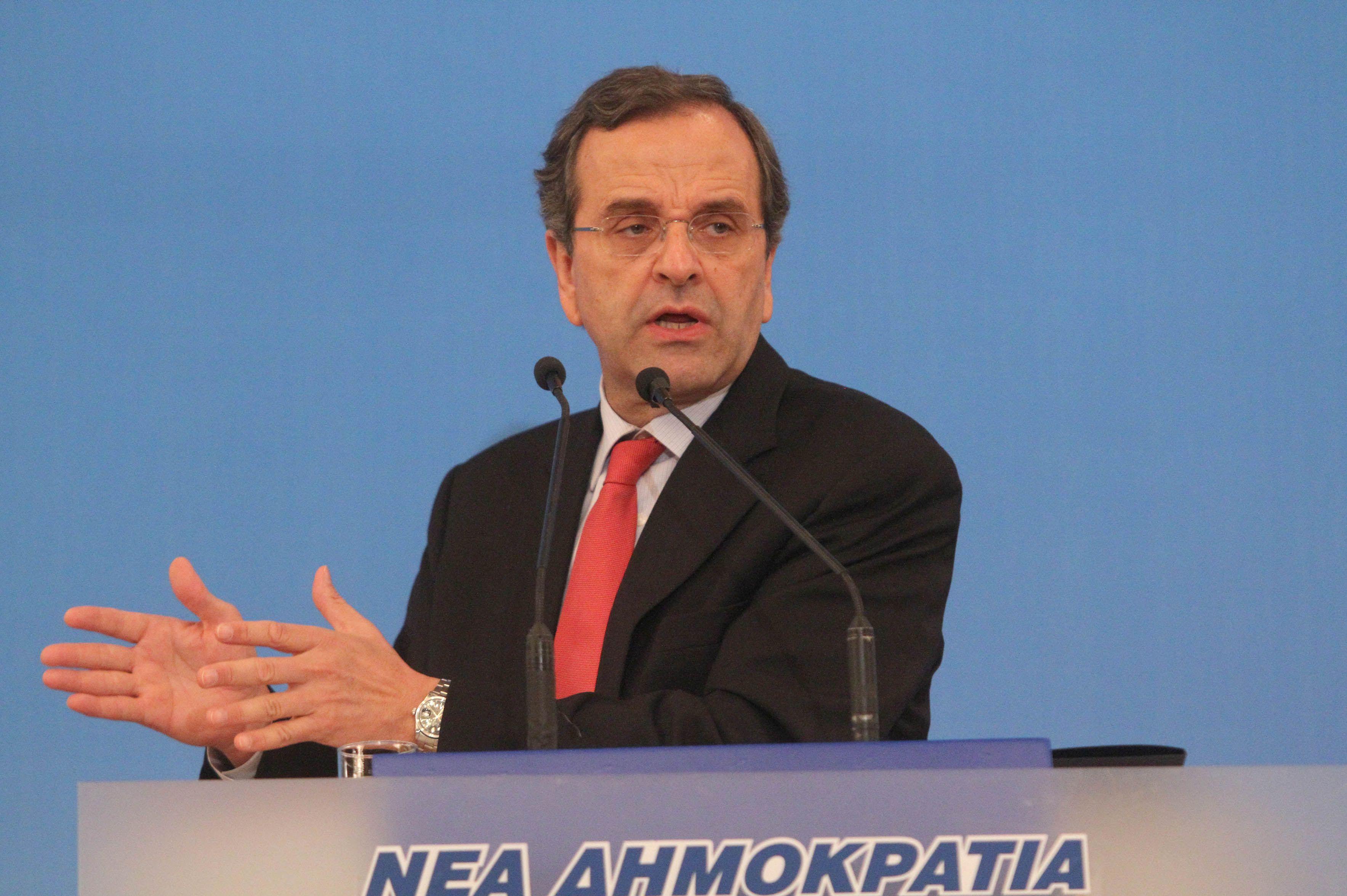 Ο Γιώργος Παπανδρέου δεν θα πάει τώρα σε εκλογές, εκτιμά ο Αντώνης Σαμαράς