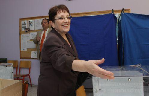 Δικαιωμένη από το εκλογικό αποτέλεσμα δήλωσε η Αλέκα Παπαρήγα