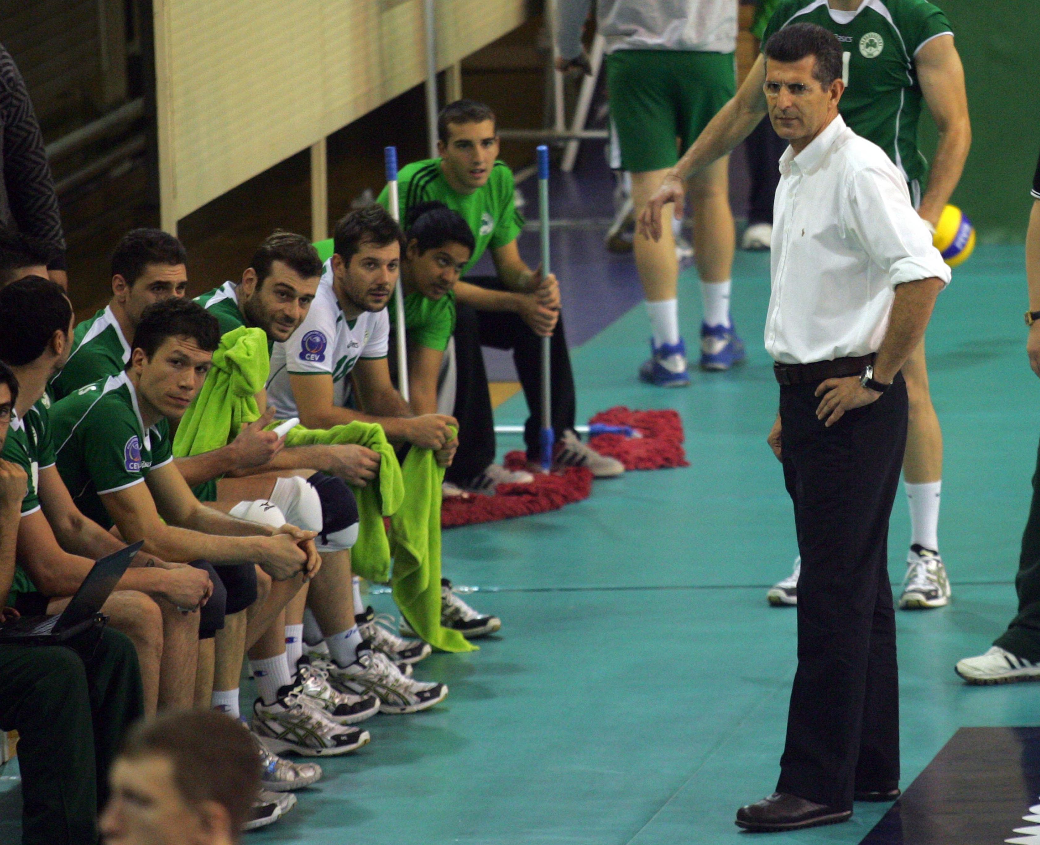 «Θα φύγω τελευταίος» δήλωσε ο Καζάζης για την ομάδα βόλεϊ του ΠΑΟ