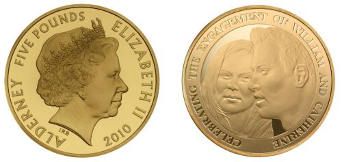 Γκρίνια προκάλεσαν τα αναμνηστικά νομίσματα με το ζεύγος Ουίλιαμ-Κέητ Μίντλετον