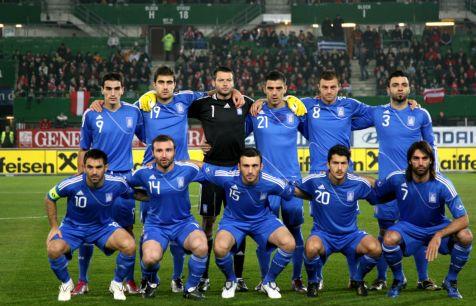 Στην 11η θέση του κόσμου για το 2010 η εθνική Ελλάδας