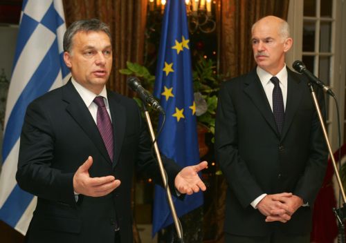 Ευρωπαϊκά θέματα στην ατζέντα της συνάντησης του Γ.Παπανδρέου με τον Ούγγρο ομόλογό του
