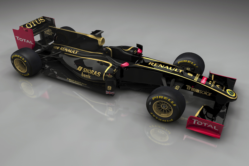 H Lotus μαζί με τη Renault F1 το 2011