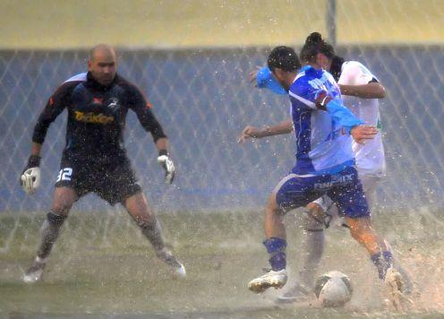 Διεκόπη λόγω βροχής το Ρόδος-ΑΟ Χανίων