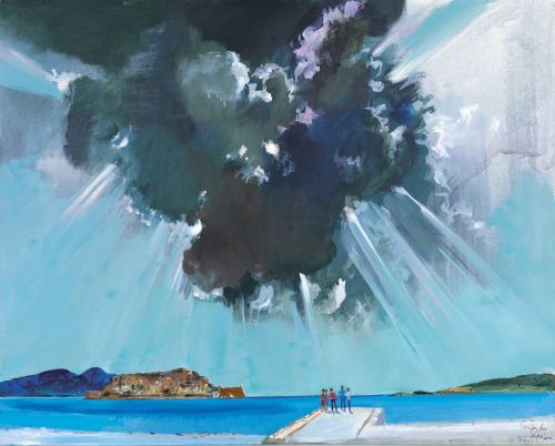 Στο σφυρί 108 έργα Ελλήνων ζωγράφων, ανάμεσά τους και η «Σπιναλόγκα»