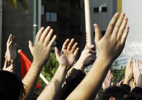 Κινητοποίηση μαθητών και φοιτητών κατά του Μνημονίου