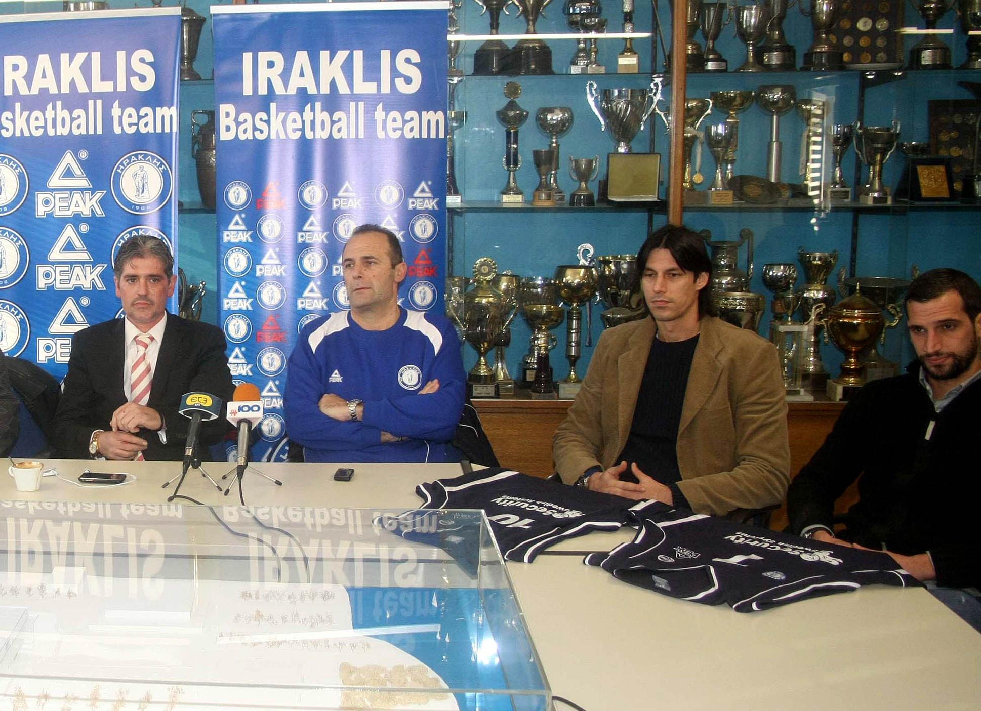 Αισιόδοξία στην ΚΑΕ Ηρακλής με την παρουσίαση της νέας φανέλας