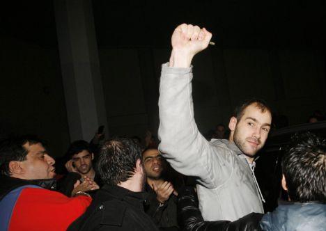 Υποδοχή… ηρώων στο ΣΕΦ και συγχαρητήρια από Αγγελόπουλους