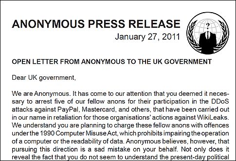 Συλλήψεις και επιδρομές κατά των «χακτιβιστών» φίλων του WikiLeaks