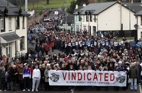 Ίσως η τελευταία πορεία της Ματωμένης Κυριακής στη Βόρειο Ιρλανδία