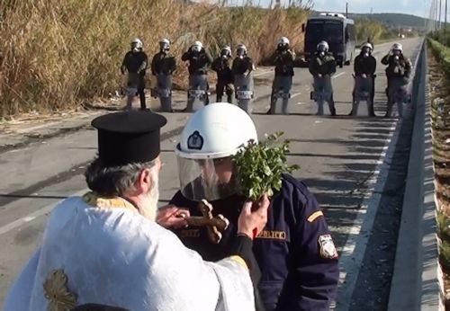 Μία ακόμα βραδιά έντασης στον υπό διαμόρφωση ΧΥΤΥ της Κερατέας