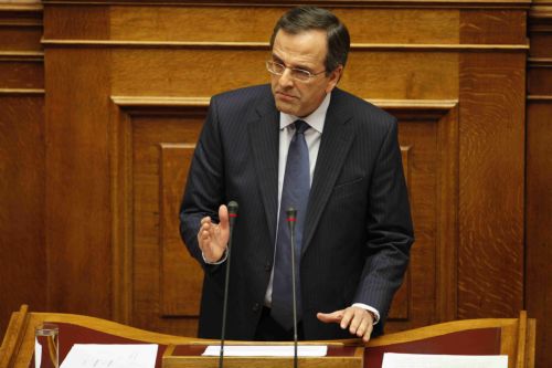 Την ανάγκη υιοθέτησης του ευρωομολόγου τονίζει ο Αντώνης Σαμαράς