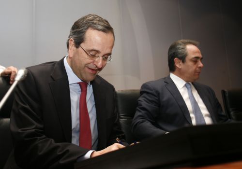 Υπέρ της έκδοσης ευρωομολόγου τάχθηκε ο Αντώνης Σαμαράς