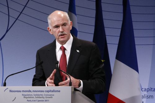 Υπέρ της έκδοσης ευρωομολόγου τάχθηκε και πάλι ο Γ.Παπανδρέου