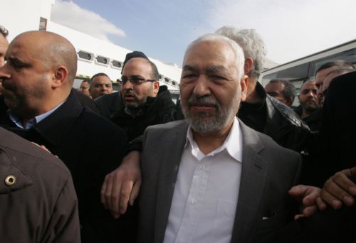 Πίσω στην Τυνησία ο ισλαμιστής ηγέτης Ραχίντ Γκανούτσι, μετά από 20 χρόνια εξορίας