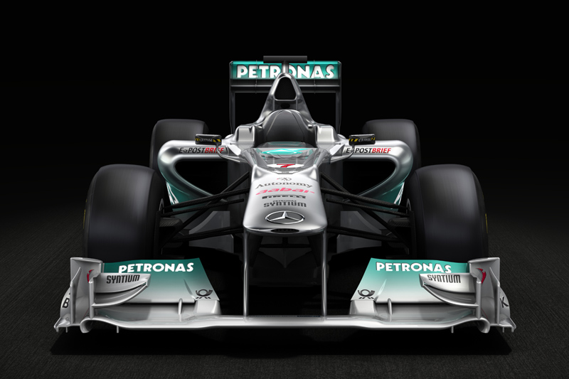 F1 2011: Η πρώτη εικόνα της νέας Mercedes W02